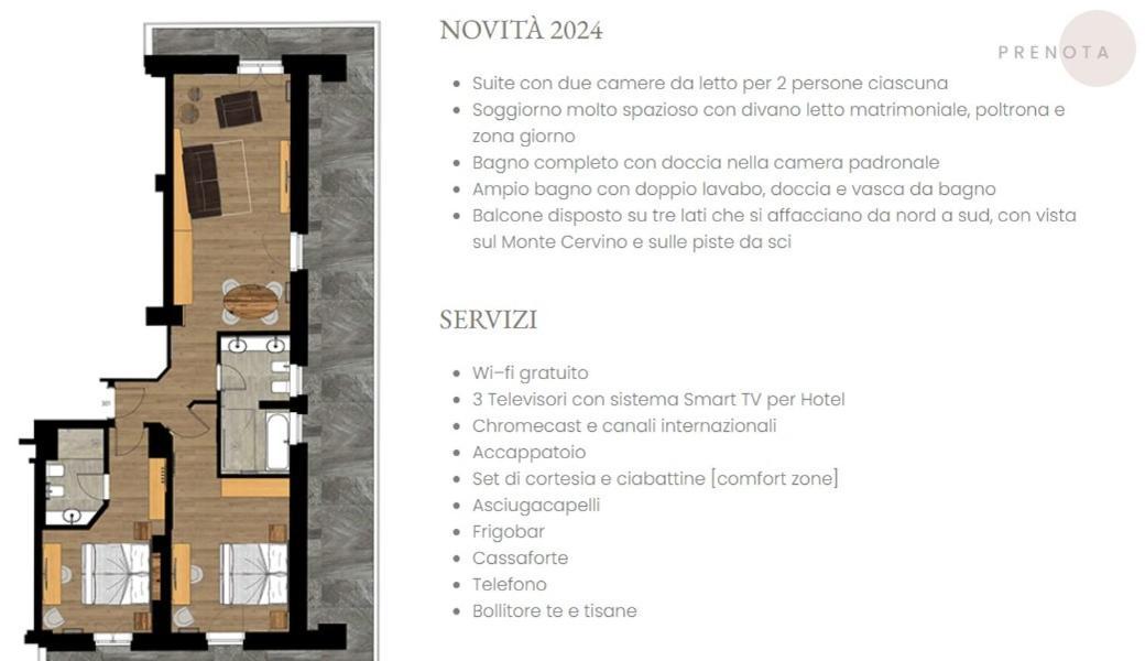 Excelsior Planet Hotel Breuil-Cervinia Luaran gambar
